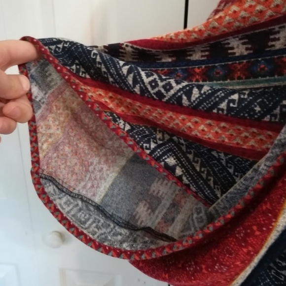 Uncle Frank boho dress with oversized wrap sleeves - Picture 4 of 6